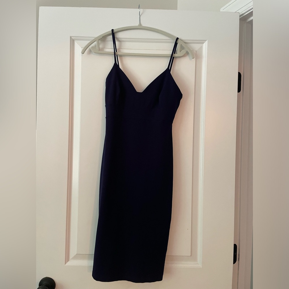 🌸Don't Tell 'Em Navy Blue Bodycon Midi Dress🌸
